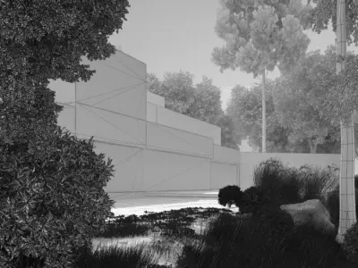 Scene 03 Archexteriors for c4d vol 19 3D model