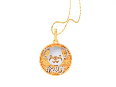 Kids Pendant - 37 3D print model