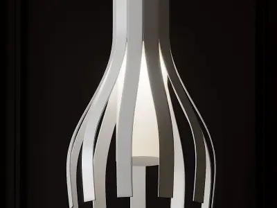 RIPADO CURVED PENDANT By Lightology Collection 3D model