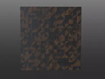 Decorative Wood Wall Panel 4k Pbr Texture Texture