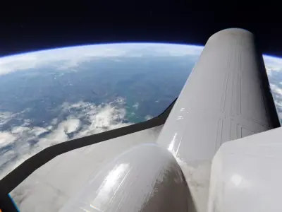 Space Shuttle Model - Realistic 3D Model 3D model