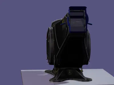 Inquisitor futuristic observation station 3D model