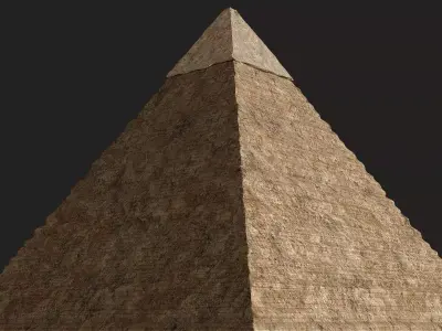 The Pyramids of Giza 3D model