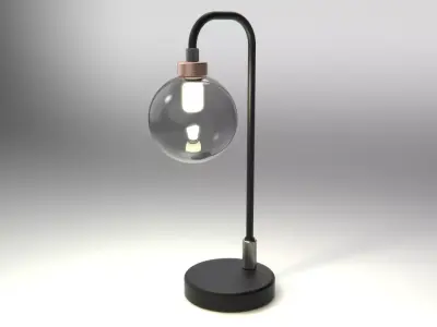 LED Desk Lamp 3D model