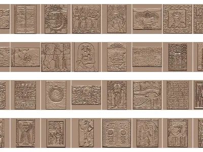 40 Real Alpha Stone Brushes - Stone Brushes-Vol 06 Texture