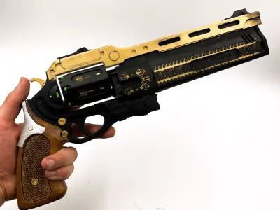 LAST WORD- DESTINY 2 Prop Cosplay 3D print model 3D print model