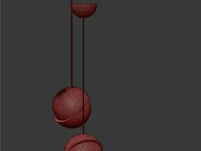 Romatti Liegi Hanging Lamp 3D model
