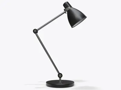 Table desk metal lamp 3D model