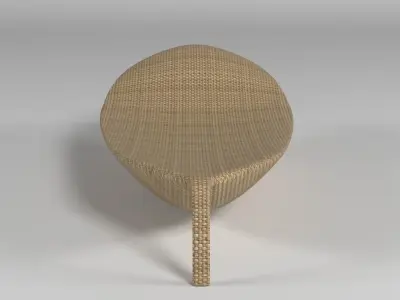 Dedon Leaf Chair 3D model