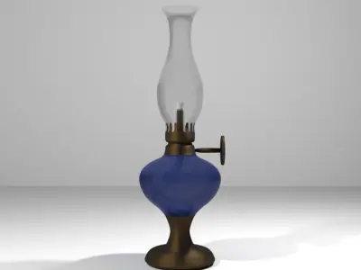 Lamp - Oillamp 3D model