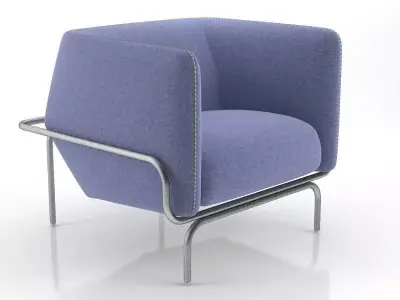 Chandigarh armchair 3D model