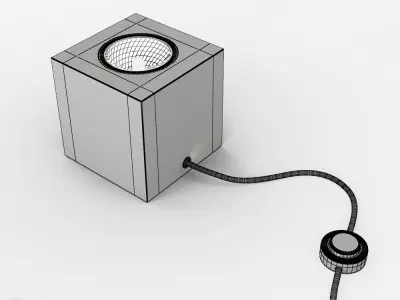 Q Floor lamp by Davide Groppi Free 3D model