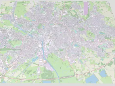 Cityscape Oldenburg Germany 3D model