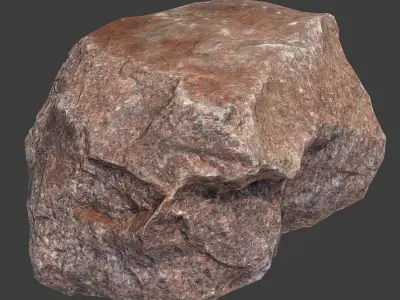 Marie Stone Low-poly 3D model