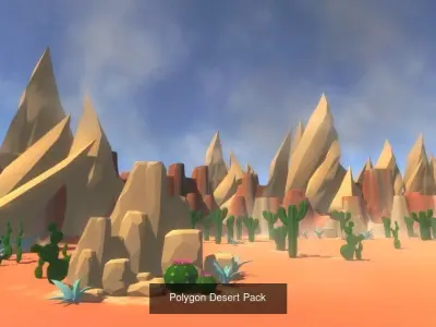 POLY Environment Collection 3D Model Pack