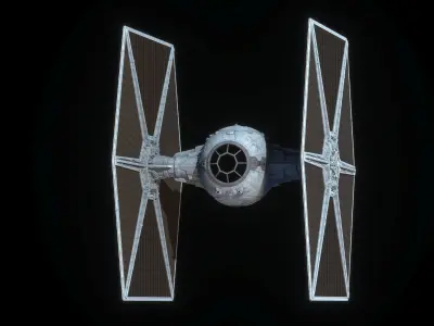 Tie Fighter - Star Wars 3D model