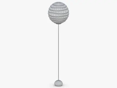 1455 - Floor Lamp Low-poly 3D model