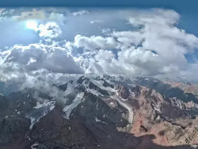 HDR - Bogdanovich Glacier 3D model