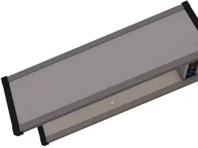 Security Metal Detector model 3D model