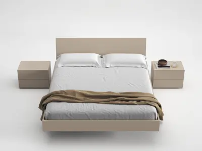 Siamo 01 Bed Set 3D model