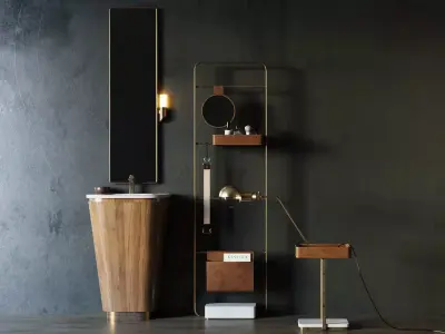 SUEDE wahsbasin By Cerasa 3D model