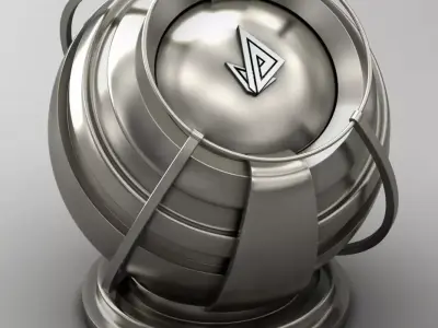 VRAY SHADER---METAL---Thallium Texture