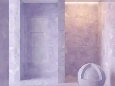 Marble wall 201 3D model