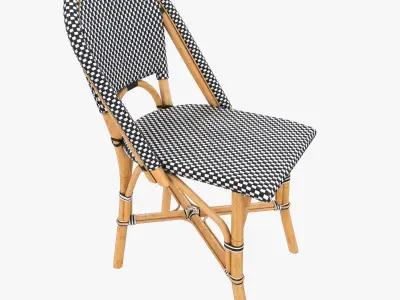 Patio Dining Side Chair 3D model