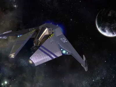 Reaver Spaceship 3D model