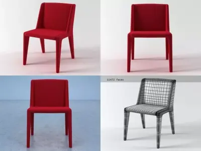 Delta chair 3D model