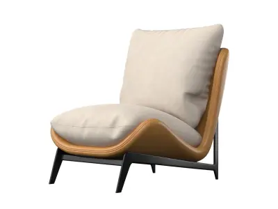 Scandinavian Armchair 3D model