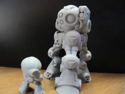 CHIBI-TECH SD - STALKER CHASSIS 3D print model