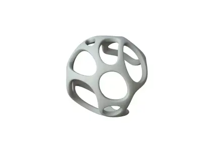 SciFi Cube Object No 24648 Low Poly Shape Texture