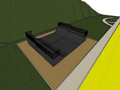 3D model of the ramp 3D model