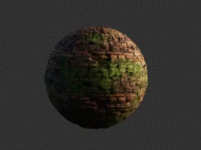 The Moss-Clad Cliff Texture