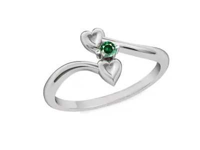 Women Ring 3D print model 110