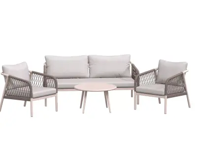 Modern Outdoor Furnitures SET RELAX 3D model 3D model