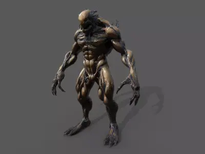 Monster Pack 9 Low-poly 3D model