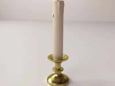 Candle 3D model