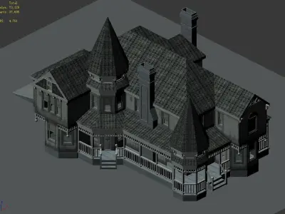 Heterogeneous - Building - Building B Building 08 3D model