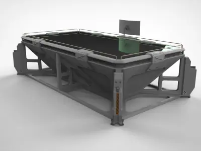 sci-fi furniture  3D model