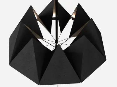 led handmade pendant lamp inmoov studio lieven 3D model