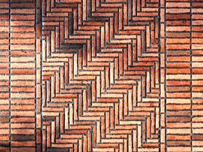 Red Brick Flooring 04 Texture