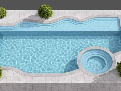 POOL NO125 A 3D model
