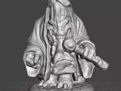 EPHANT MON MINIATURE MODELS SET FOR LEGION SCIFI FANTASY GAMES 3D print model