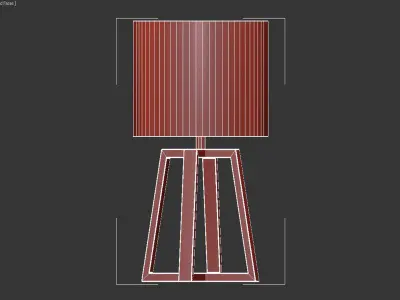 desk lamp Cortaderas 3D model