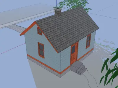 Creative Design-Holiday Cabin-072 3D model