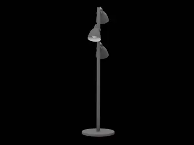Living Room Lamp 3D model 2