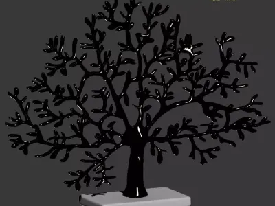 Tree figurine by Garda decor 3D model