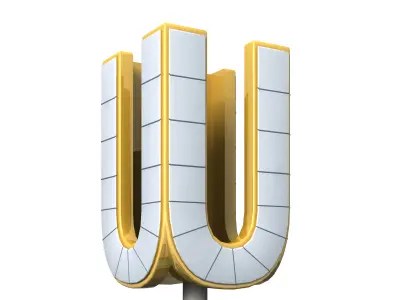 Dortmund U Tower 3D model